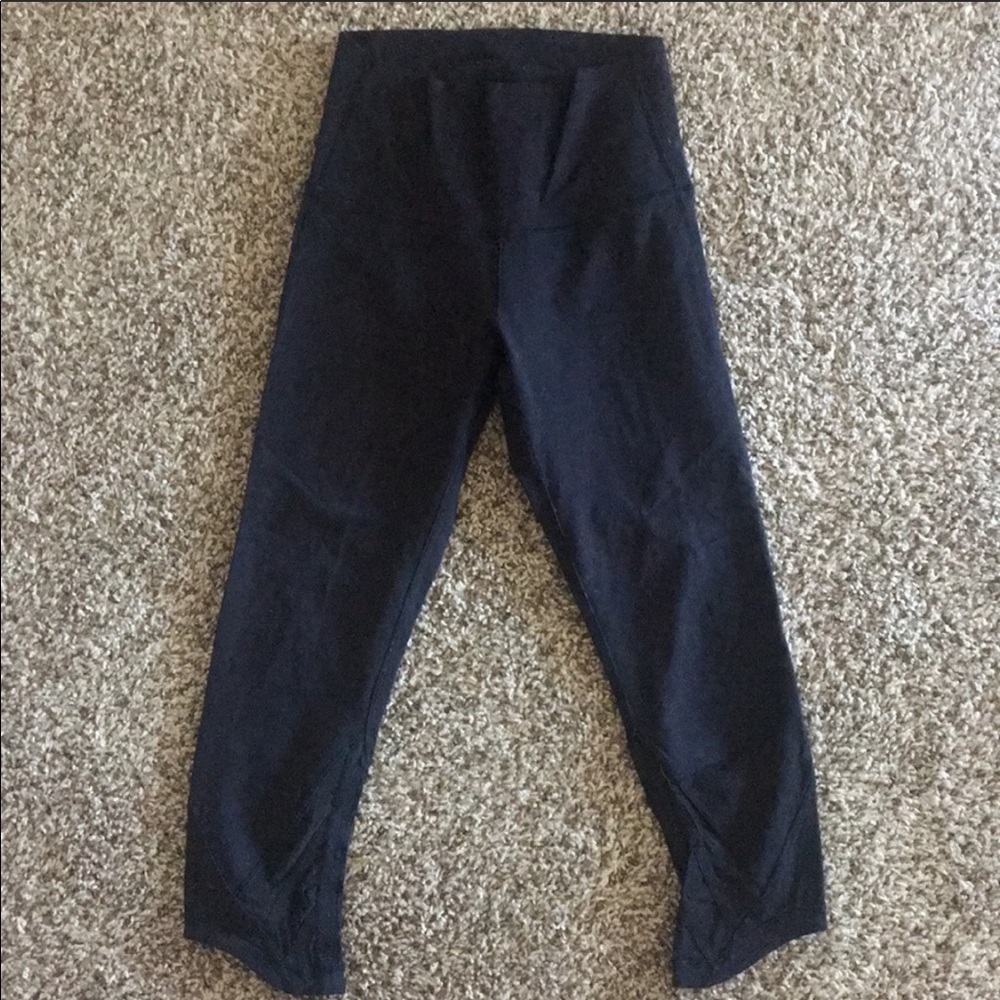 Lululemon High Waisted Cropped Leggings